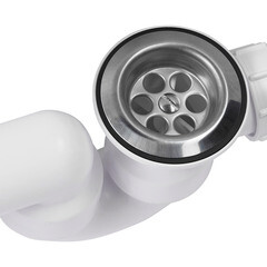 Сифон для ванны McAlpine 1 1/2х40 мм с выпуском d70 мм с соединением 40/50 мм (MRB1-EX) - фото 5