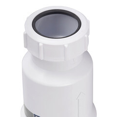 Сифон для раковины и мойки McAlpine 1 1/2х40 мм без выпуска (MRNRV40-PB) - фото 3