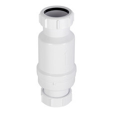 Сифон для раковины и мойки McAlpine 1 1/2х40 мм без выпуска (MRNRV40C-PB)
