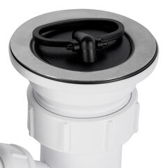 Сифон для раковины и мойки McAlpine 1 1/2х40 мм с выпуском d70 мм (MRSK3) - фото 3