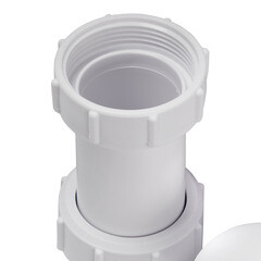 Сифон для раковины и мойки McAlpine 1 1/2х40/50 мм без выпуска с отводом с соединением 40/50 мм (MRSK12-50) - фото 4