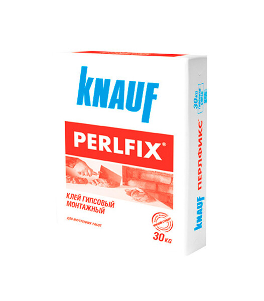 Клей для ПГП/ГКЛ/ГВЛ Knauf Перлфикс гипсовый 30 кг — купить в Петровиче ...
