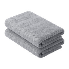 Изображение товара Полотенце махровое банное Verossa Milano 100х150 см серое