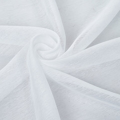 Тюль вуаль белый 300х280 см Decofest Прима (153.727) - фото 4