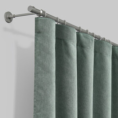Штора шенилл мятная 200х280 см Decofest Сола (153.741) - фото 5