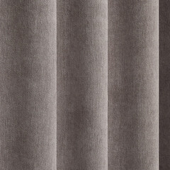 Штора шенилл бежевая 200х280 см Decofest Сола (153.743) - фото 2