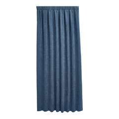 Штора шенилл синяя 200х280 см Decofest Сола (153.744) - фото 6