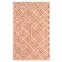 Плитка облицовочная Unitile Фиеста белая 1 400x250x8 мм (14 шт.=1,4 кв.м) - фото 2