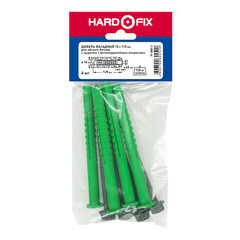 Дюбель фасадный для легкого бетона Hard-Fix с шурупом шестигранная головка 10х115 мм коррозионностойкий (4 шт.) - фото 3