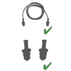 Беруши Delta Plus Conicfir050 на шнурке многоразовые (WRUCONICFIR50OR) - фото 11