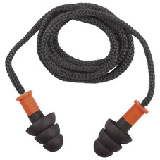 Беруши Delta Plus Conicfir050 на шнурке многоразовые (WRUCONICFIR50OR)