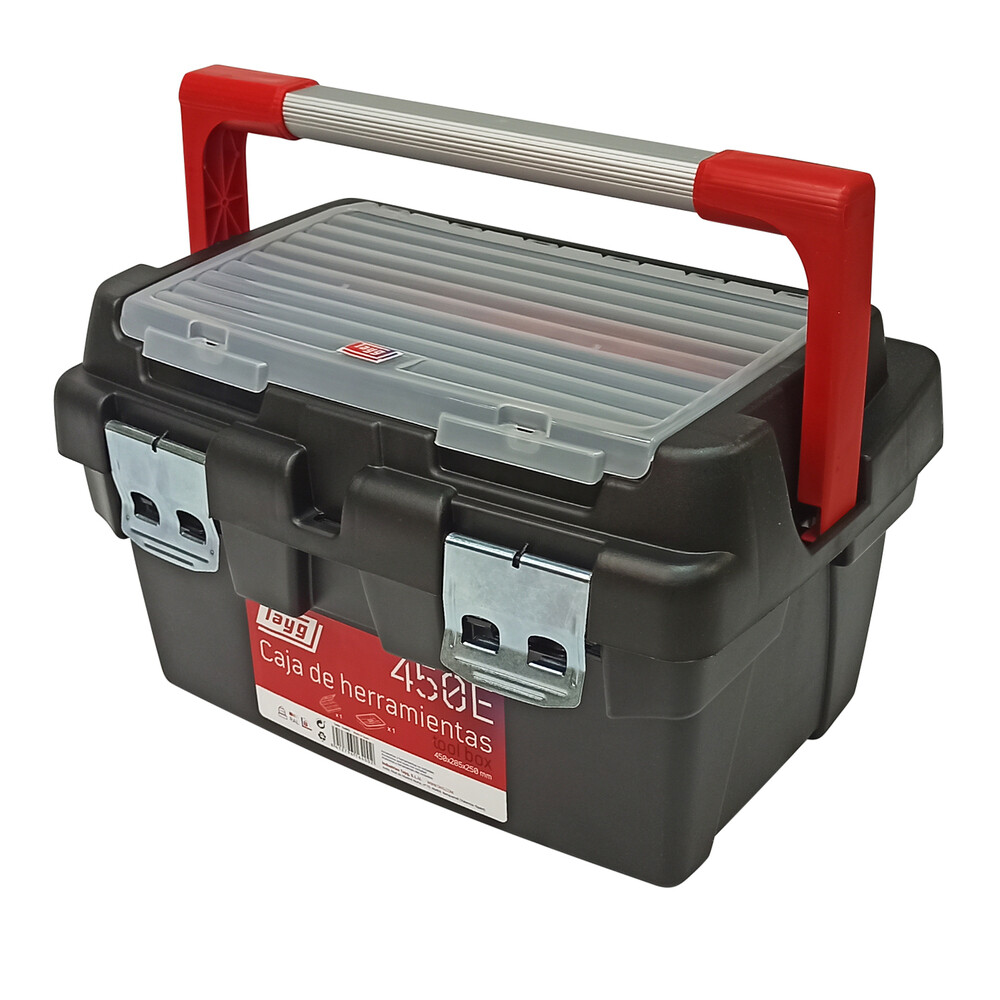 Изображение товара Ящик для инструментов Tayg с лотком 450х285х250 мм (164002)
