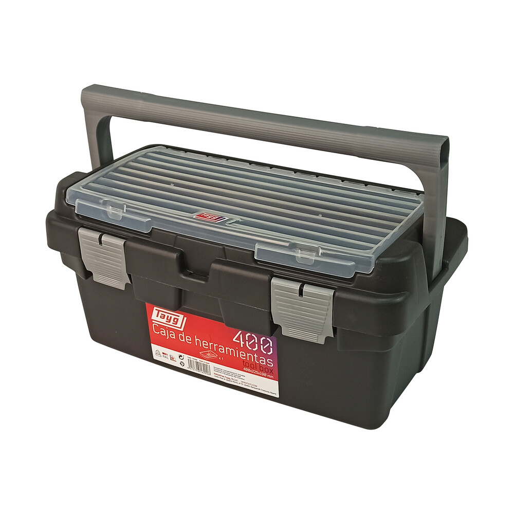 Изображение товара Ящик для инструментов Tayg 400х225х190 мм (162008) Изображение товара Ящик для инструментов Tayg 400х225х190 мм (162008)