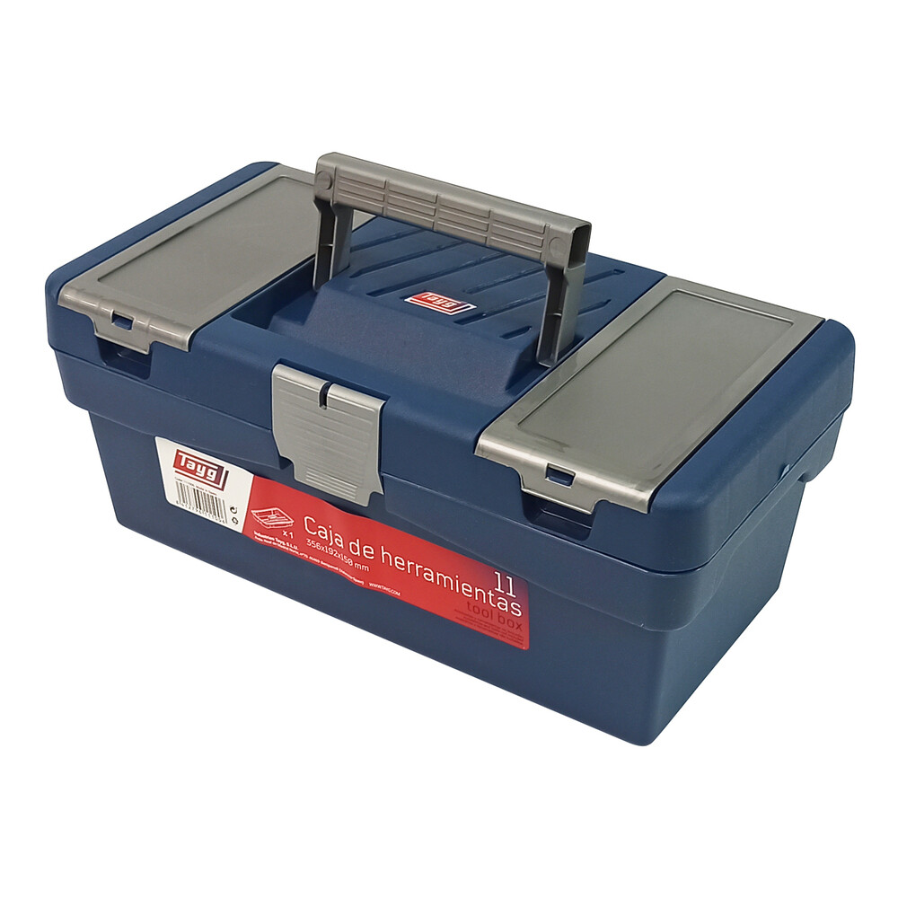 Изображение товара Ящик для инструментов Tayg 356х192х150 мм (111006) Изображение товара Ящик для инструментов Tayg 356х192х150 мм (111006)