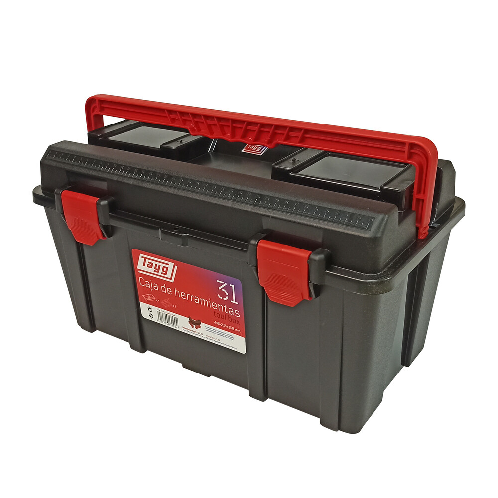 Изображение товара Ящик для инструментов Tayg с лотком 230х445х235 мм (131004)