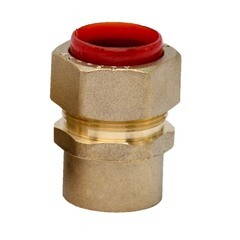 Соединитель Kofulso 15 мм х 1/2 ВР(г) для газа для гофрированных труб - фото 2