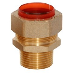 Соединитель Kofulso 20 мм х 3/4 НР(ш) для газа для гофрированных труб - фото 2