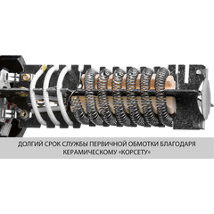 Фен строительный электрический Зубр ФТ-1600 1600 Вт - фото 2