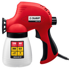 Краскопульт электрический Зубр ЗКПЭ-120 120 Вт 0,8 л - фото 9