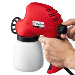 Краскопульт электрический Зубр ЗКПЭ-120 120 Вт 0,8 л - фото 7