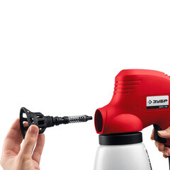 Краскопульт электрический Зубр ЗКПЭ-120 120 Вт 0,8 л - фото 6