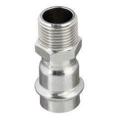 Соединитель Valtec (VTi.901.I.001804) 18 мм х 1/2 НР(ш) нержавеющая сталь - фото 3