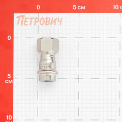 Соединитель Valtec (VTi.902.I.001804) 18 мм х 1/2 ВР(г) нержавеющая сталь - фото 2