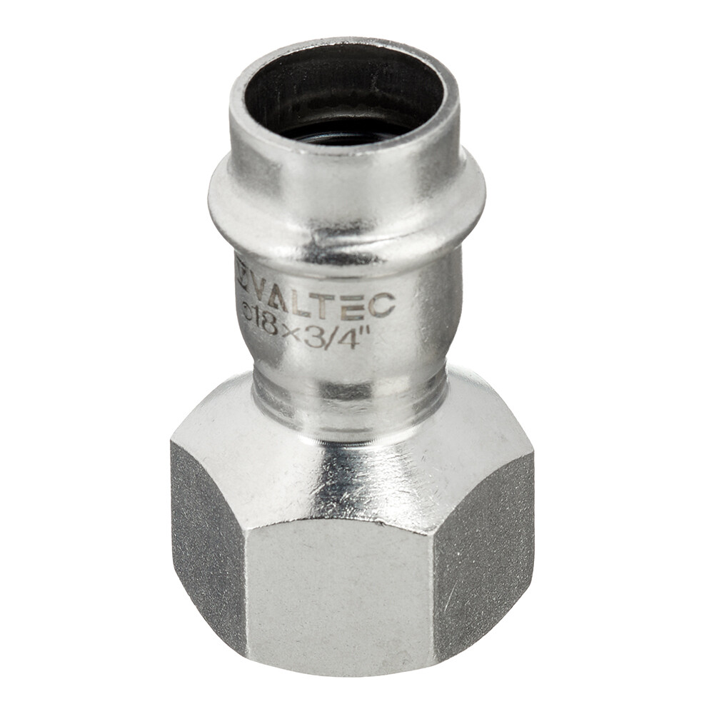 Изображение товара Соединитель Valtec VTi.902.I.001805 18 мм х 3/4 ВР нержавеющая сталь