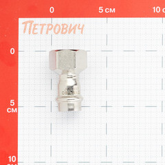 Соединитель Valtec (VTi.902.I.001805) 18 мм х 3/4 ВР(г) нержавеющая сталь - фото 2