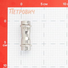 Муфта Valtec (VTi.903.I.001818) 18х18 мм нержавеющая сталь - фото 2
