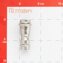 Муфта Valtec (VTi.903.I.002218) 22х18 мм нержавеющая сталь - фото 2