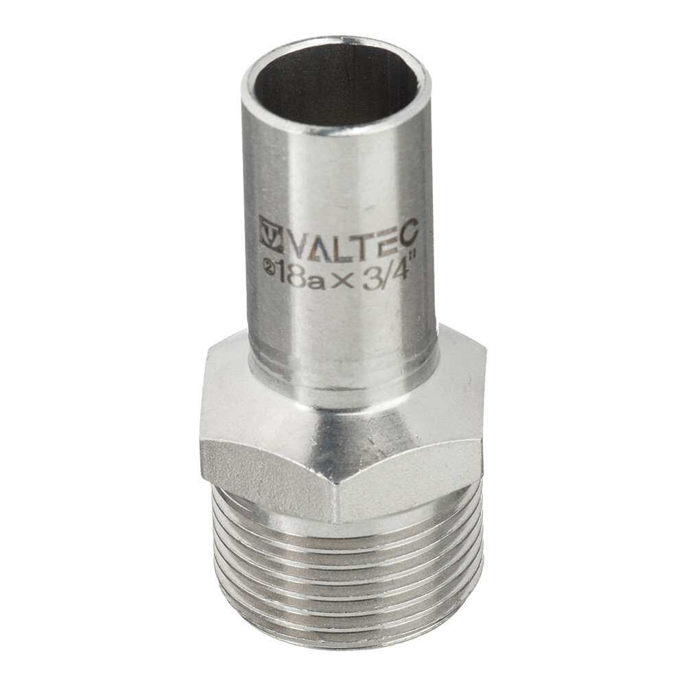 Изображение товара Соединитель Valtec (VTi.906.I.001805) 18 мм х 3/4 НР(ш) нержавеющая сталь