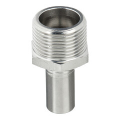 Соединитель Valtec (VTi.906.I.001806) 18 мм х 1 НР(ш) нержавеющая сталь - фото 2