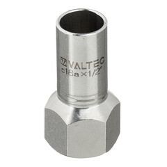 Соединитель Valtec (VTi.907.I.001804) 18 мм х 1/2 ВР(г) нержавеющая сталь - фото 1