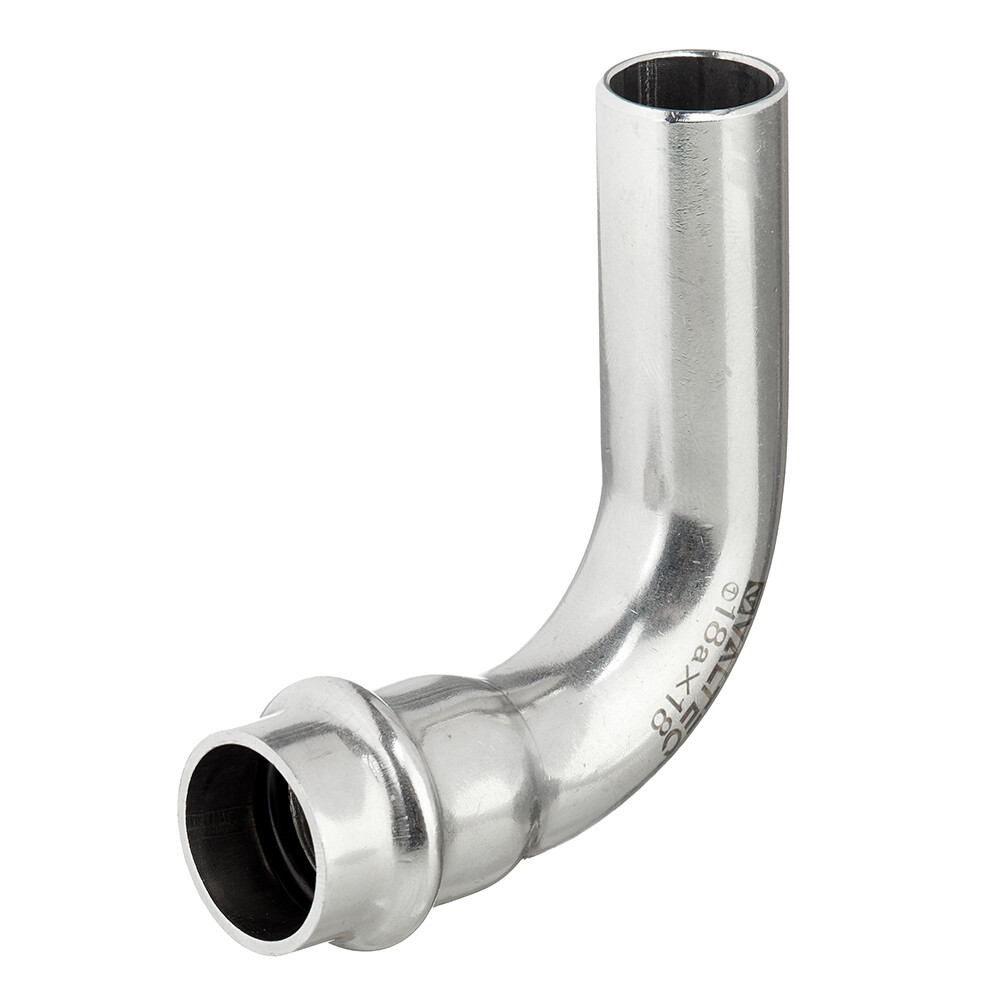 Изображение товара Угол Valtec VT i.950.I.001818 90° 3/4 нержавеющая сталь для стальных труб