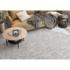 Керамогранит Delacora Turin серый матовый 1200х600х9,5 мм (2 шт.=1,44 кв.м) - фото 2