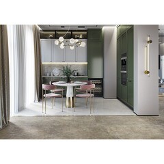 Керамогранит Delacora Corten светло-серый матовый 1200х600х9,5 мм (2 шт.=1,44 кв.м) - фото 4