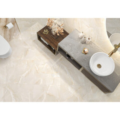 Керамогранит LCM Talisman Onyx кремовый полированный 600х600х8 мм (4 шт.= 1,44 кв.м) - фото 11