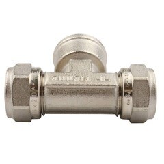 Тройник Tiemme 32 обж(ц) х 1 ВР(г) х 32 обж(ц) (1600048) - фото 3