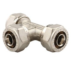 Тройник Tiemme 26 обж(ц) х 16 обж(ц) х 26 обж(ц) (1600043) - фото 3