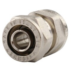 Соединитель прямой Tiemme 26 обж(ц) х 1 ВР(г) (1600029) - фото 3