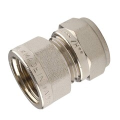 Соединитель прямой Tiemme 26 обж(ц) х 1 ВР(г) (1600029) - фото 2