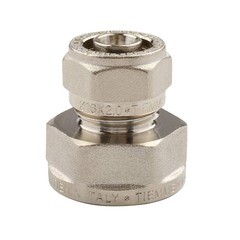 Изображение товара Соединитель прямой Tiemme 16 обж(ц) х 1/2 ВР(г) (1600004)