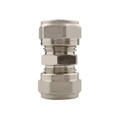 Соединитель прямой Tiemme 26 обж(ц) х 26 обж(ц) (1600045) - фото 3