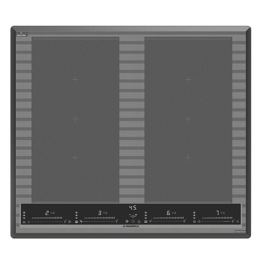 Изображение товара Варочная панель индукционная Maunfeld СVI594SF2MDGR Lux 4 конфорки графит
