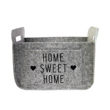 Органайзер для хранения Sweet Home 370х280х270 мм складной светло-серый