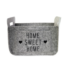 Органайзер для хранения Sweet Home 370х280х270 мм складной светло-серый - фото 1