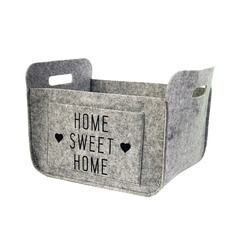 Органайзер для хранения Sweet Home 370х280х270 мм складной светло-серый - фото 4