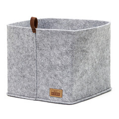 Органайзер для хранения Elegance 280х280х240 мм складной светло-серый - фото 2