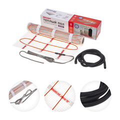 Теплый пол нагревательный мат Rexant Extra 0,7 кв.м 160 (112) Вт - фото 3